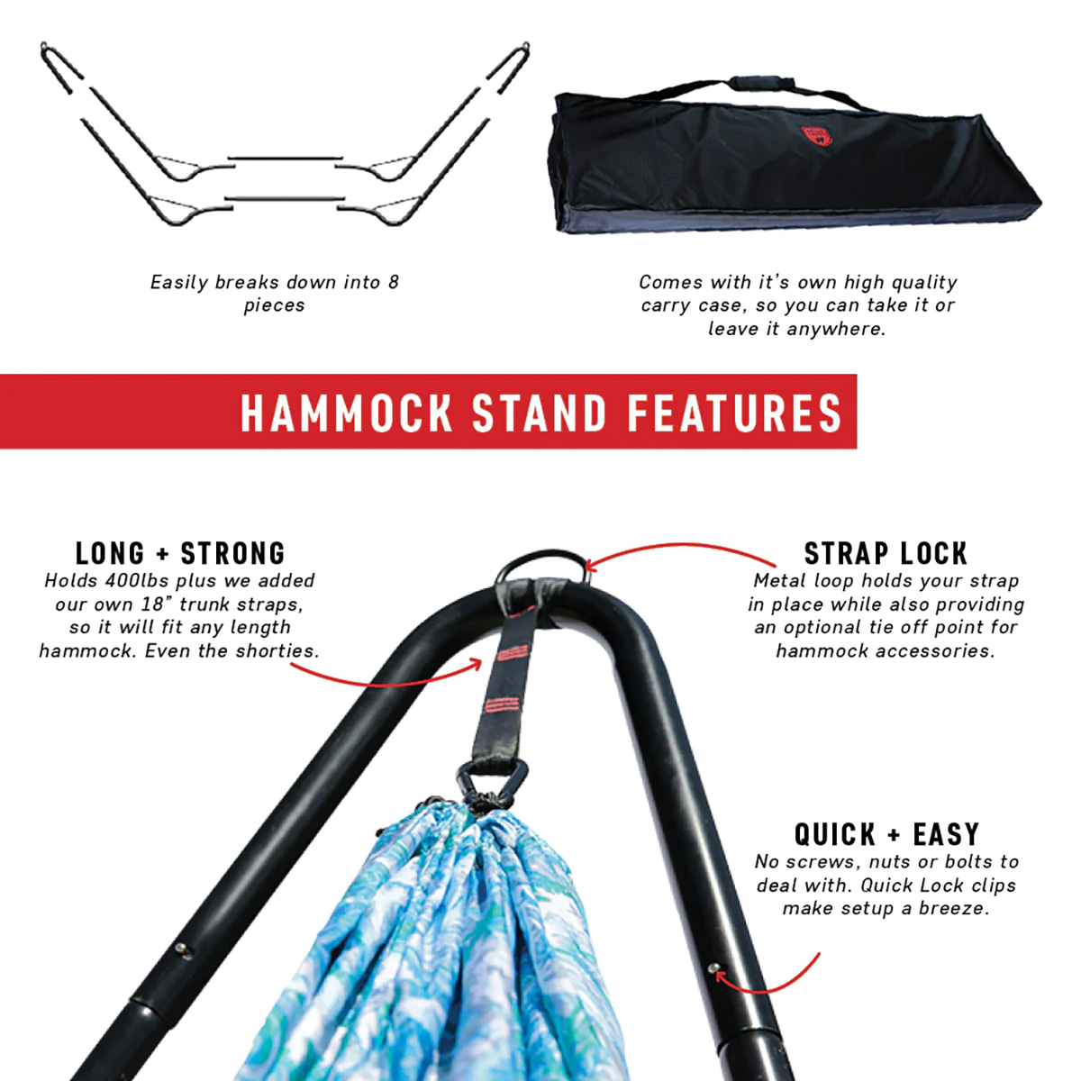 Grand Trunk Hangout Hammock Stand 3 Grand Trunk Hangout Hammock Stand