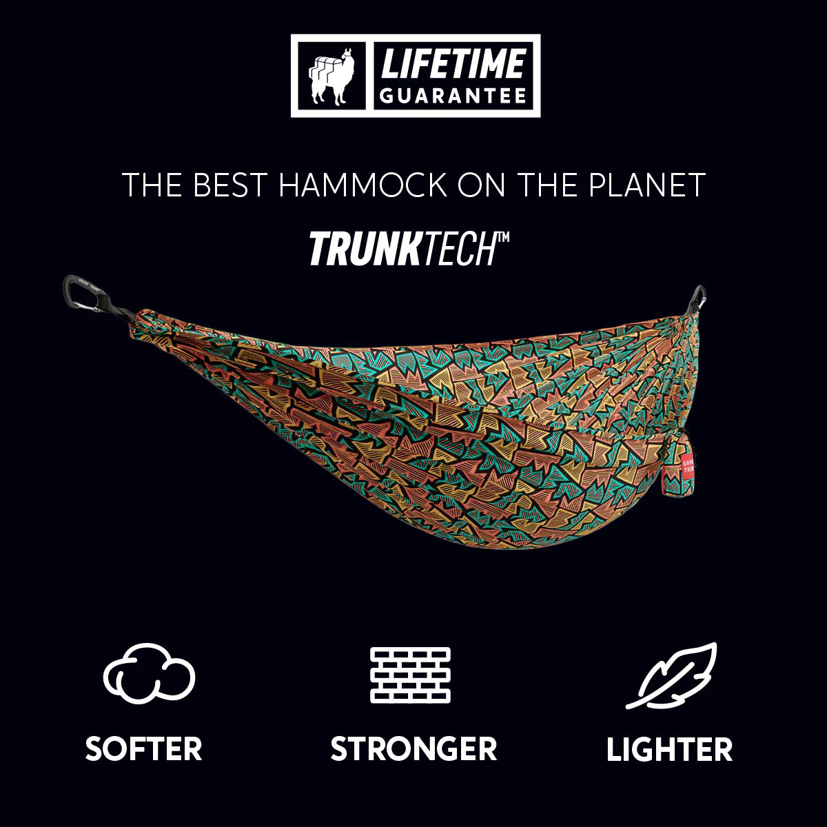 Grand Trunk TRUNKTECH Double Hammock, Vibin