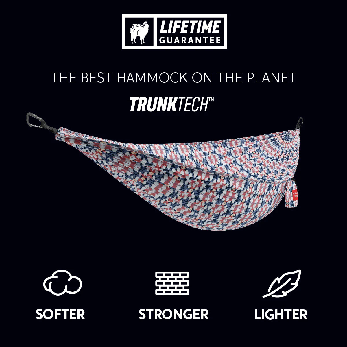 Grand Trunk TRUNKTECH Double Hammock, Wild Forest