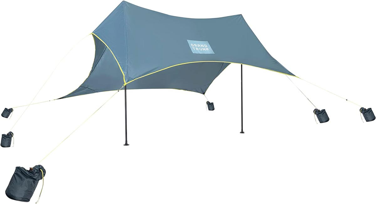 Grand Trunk Shadecaster 4-Person Sunshade, Storm