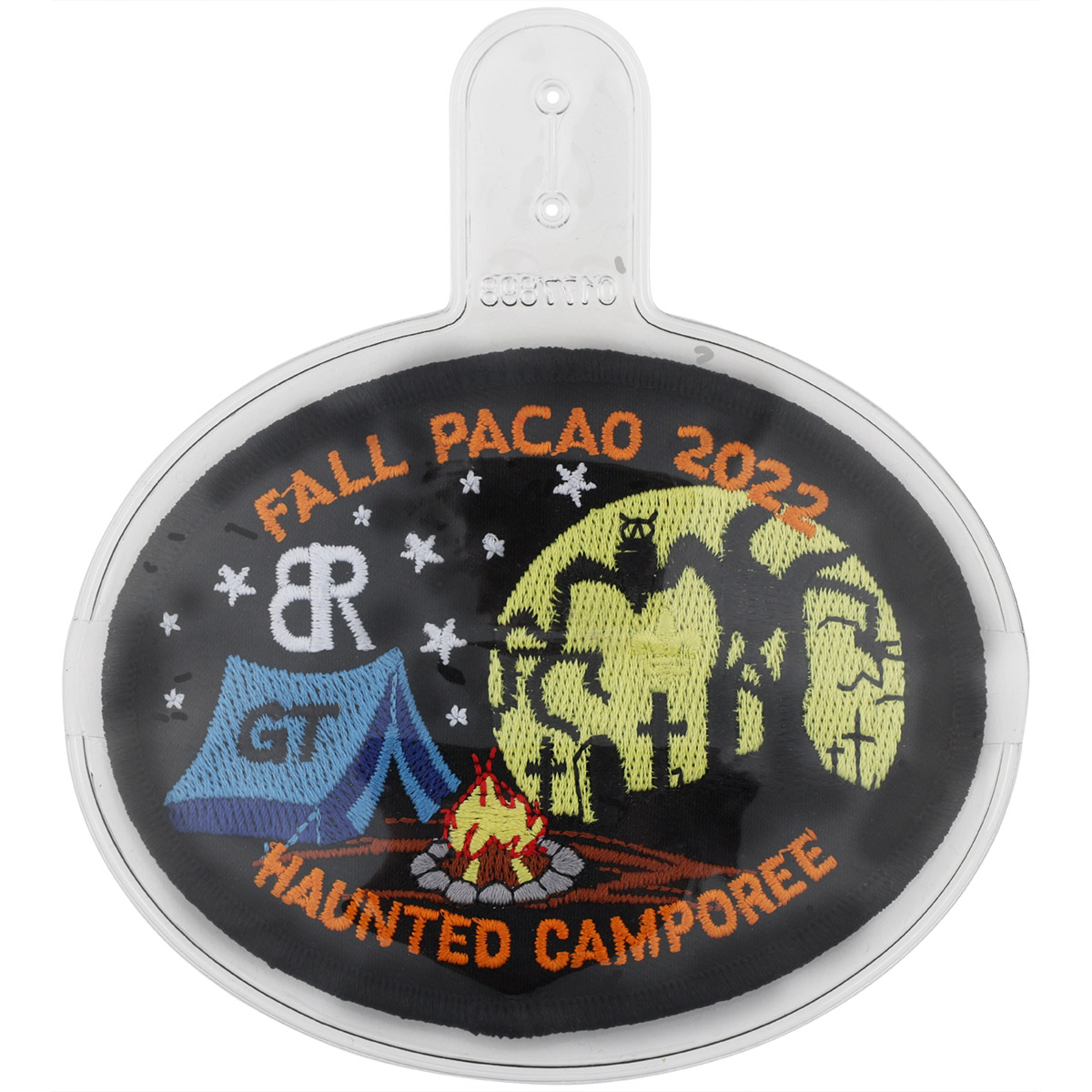 Emblem Holder, Horizontal Oval