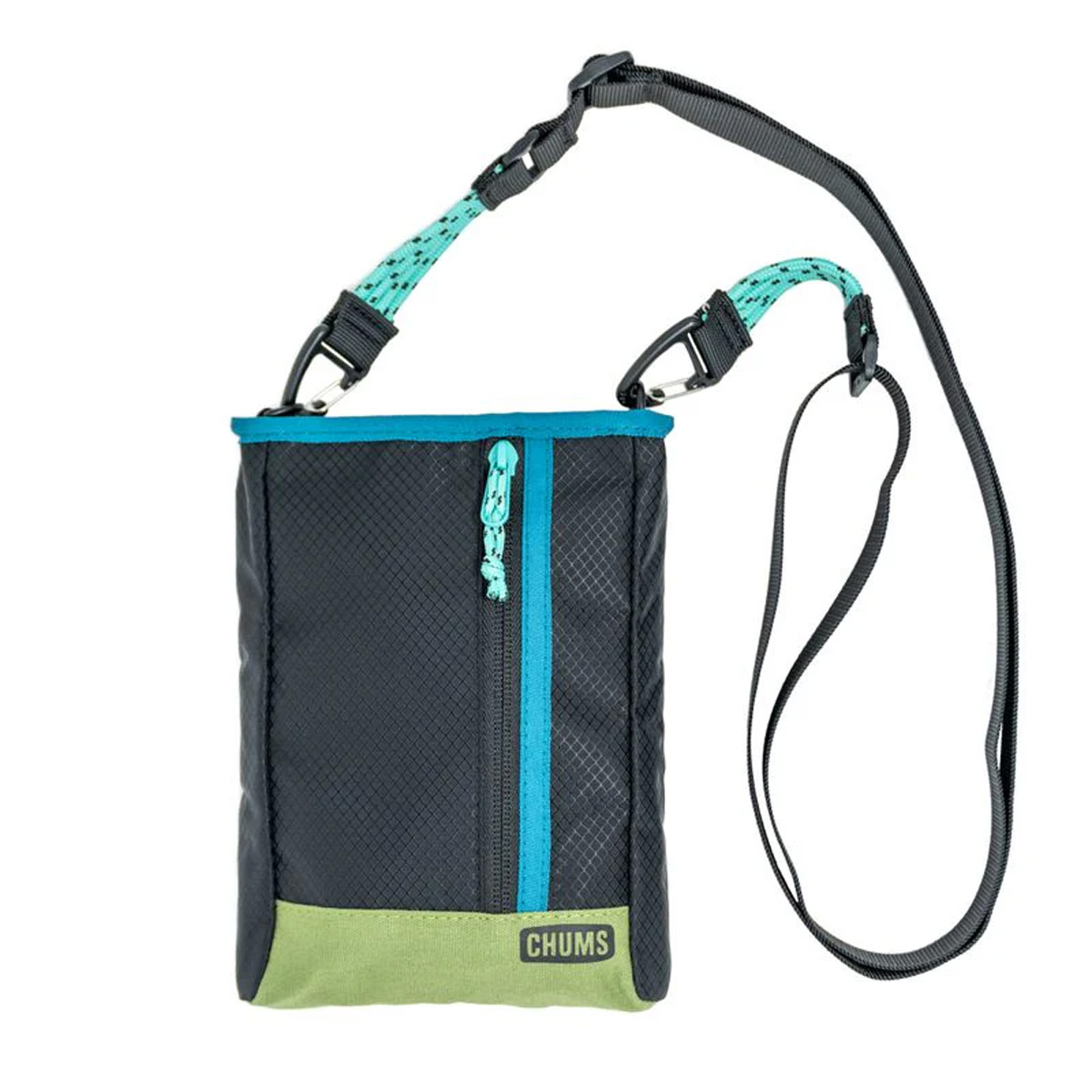 Chums Indio Sling, Black/Teal/Olive