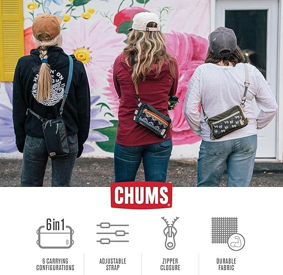 Chums Rover Cross-Body Bag, Western Black 5 Chums Rover Cross-Body Bag, Western Black