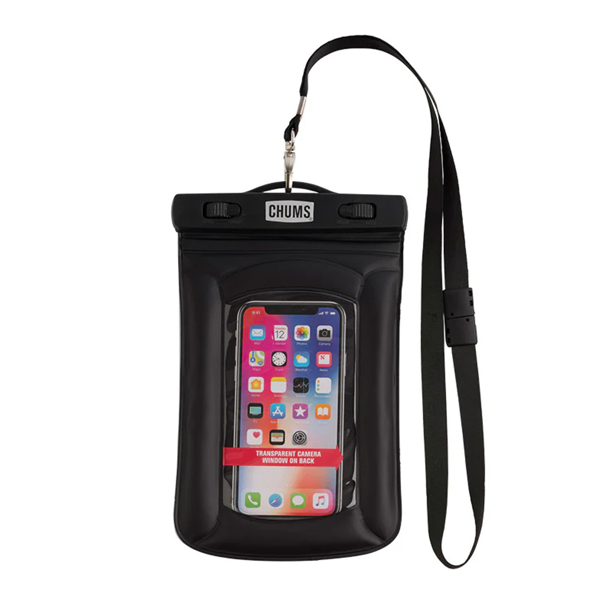 Chums Floating Phone Protector, Black