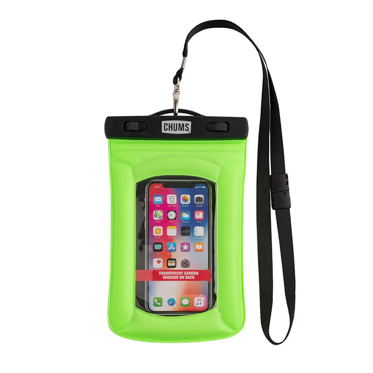 Chums Floating Phone Protector, Green