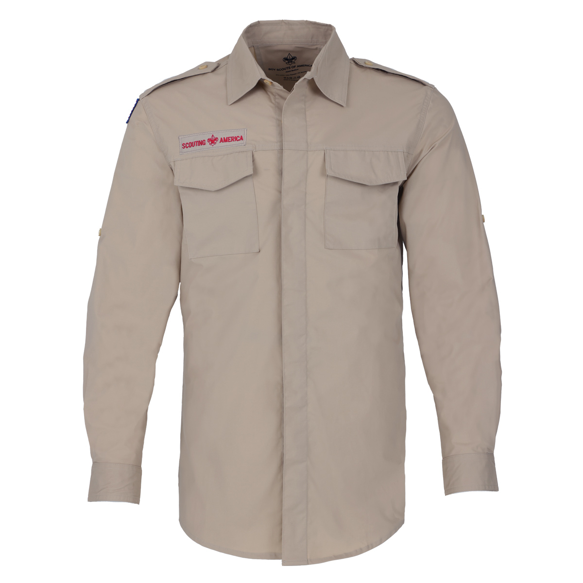 Scouts BSA Long Sleeve Uniform Shirt - Adult S-4XL