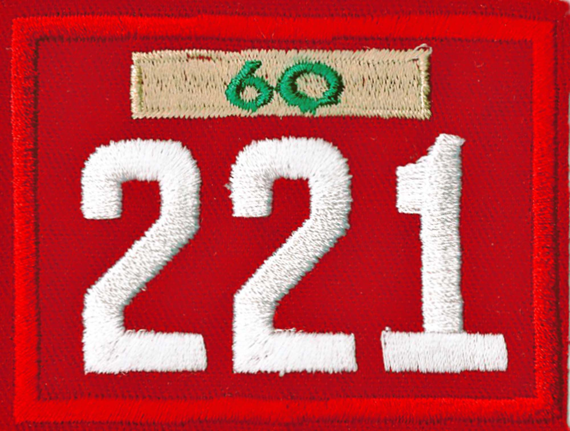 Three-digit Custom Unit Numeral with Veteran Bar