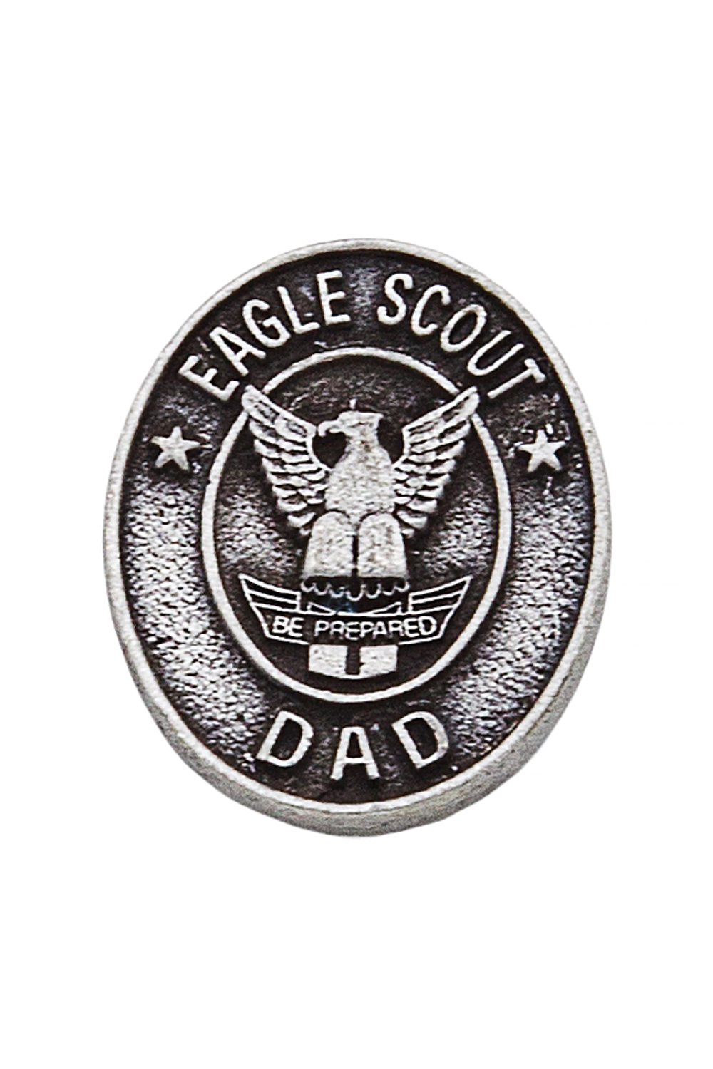 Eagle Scout Dad Pin, Antique Finish
