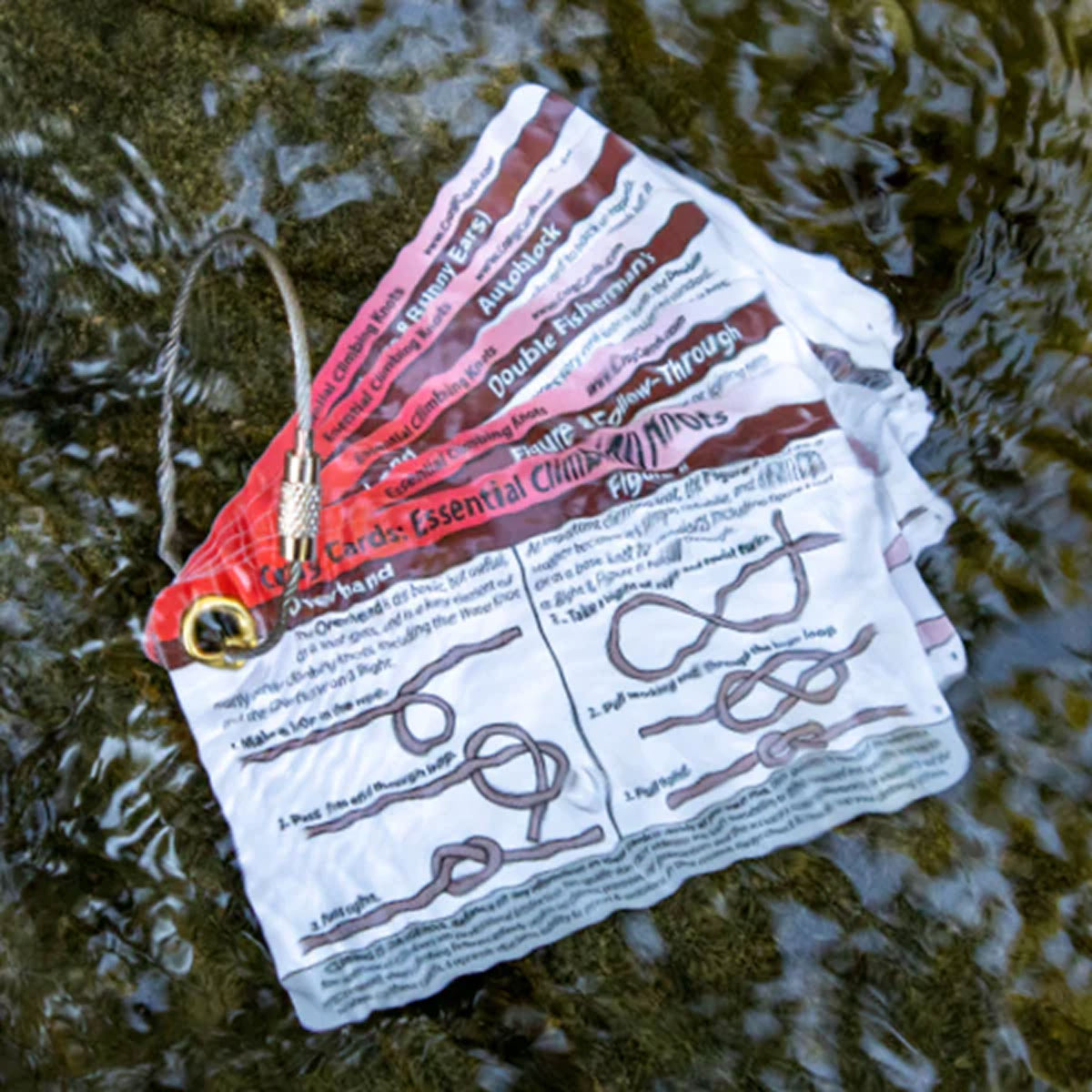 Reference Ready Crag Cards Essential Climbing Knots Cards 5 Reference Ready Crag Cards Essential Climbing Knots Cards