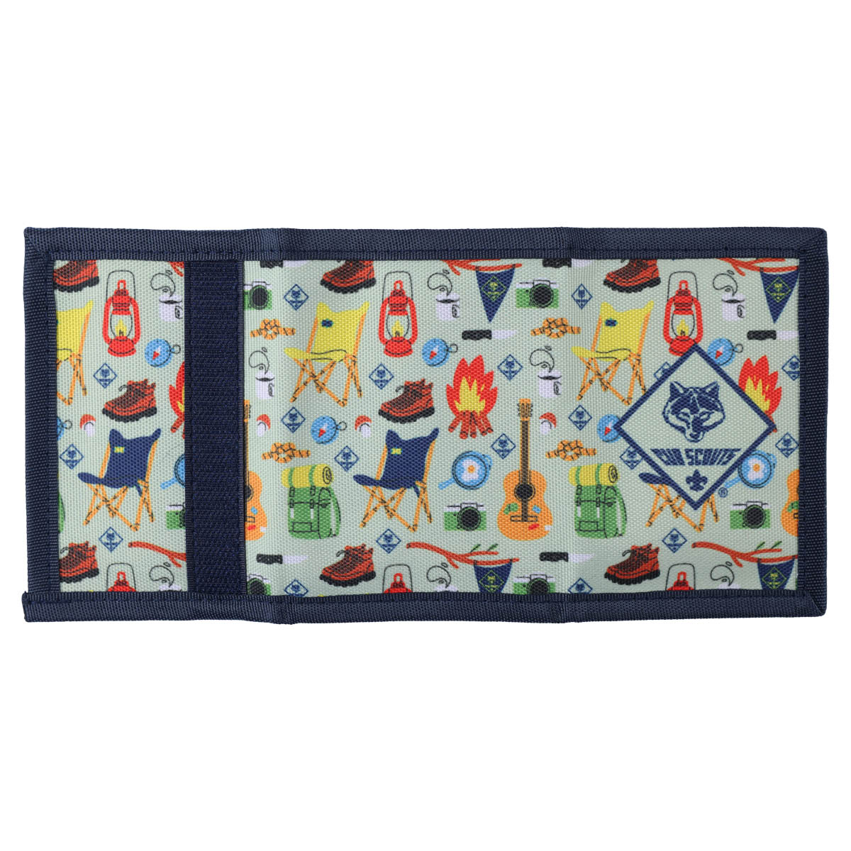 Cub Scouts Velcro Wallet 3 Cub Scouts Velcro Wallet
