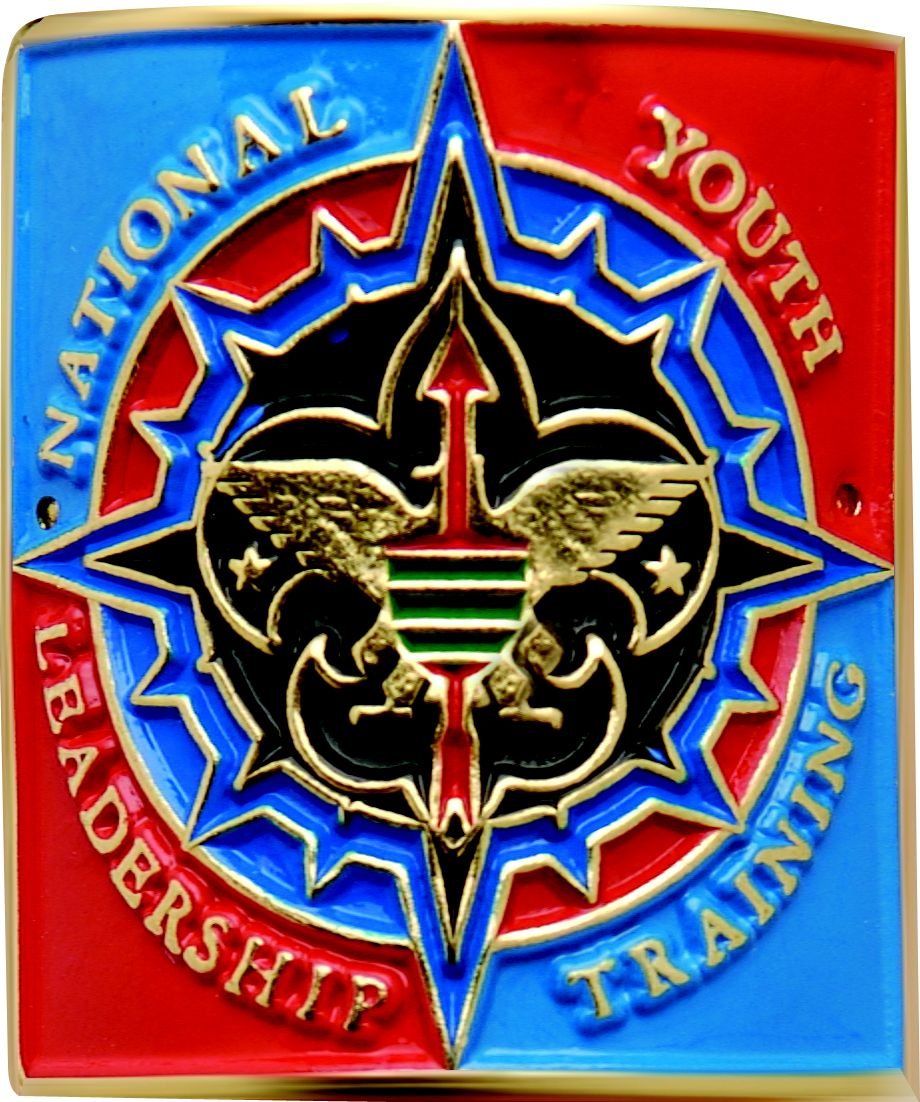 National Youth Leadership Training Hiking Staff Shield