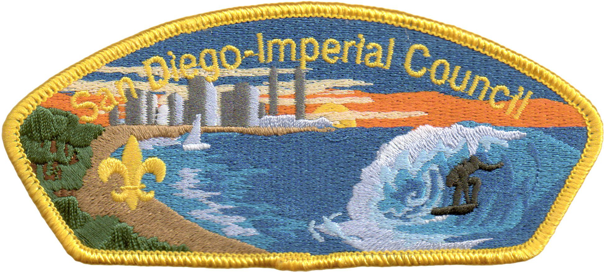 San Diego-Imperial Council Shoulder Patch