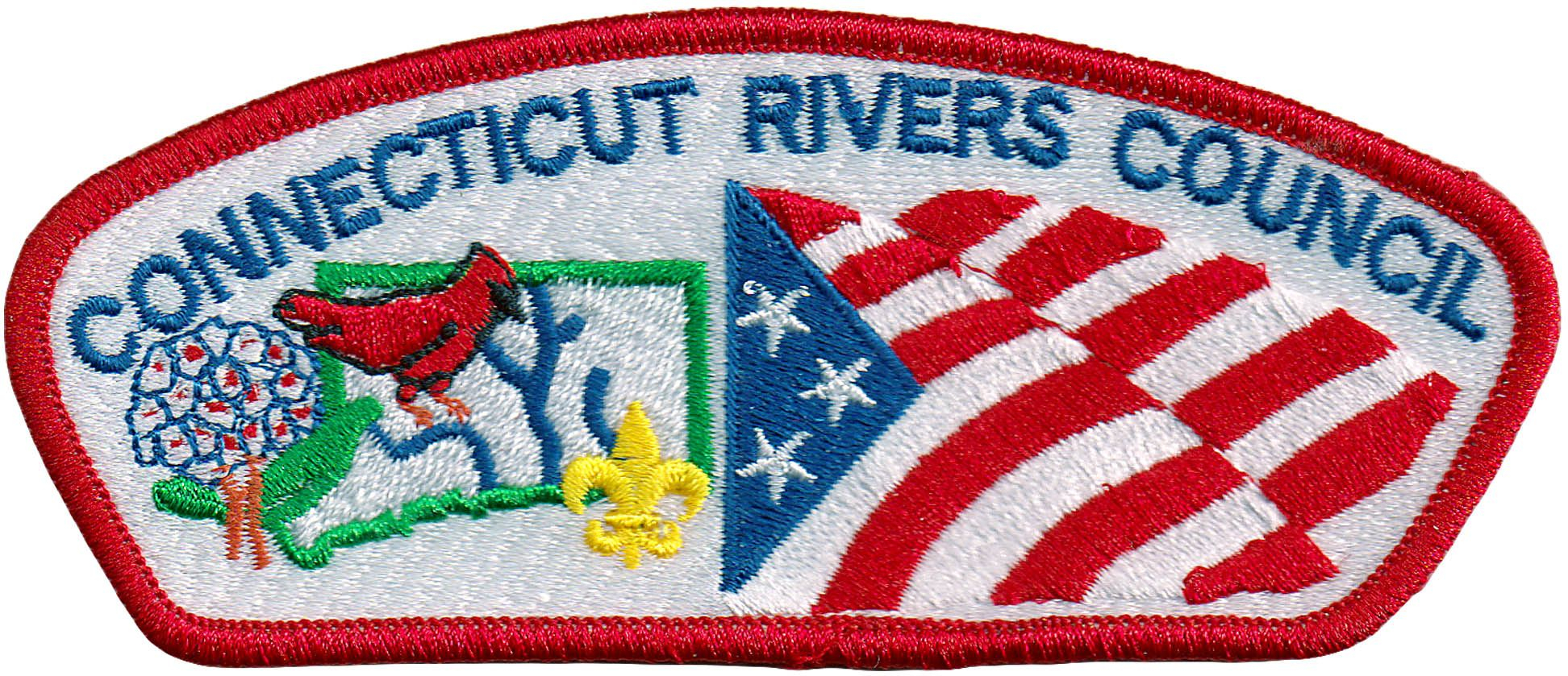 Connecticut Rivers Council Shoulder Patch 1 Connecticut Rivers Council Shoulder Patch