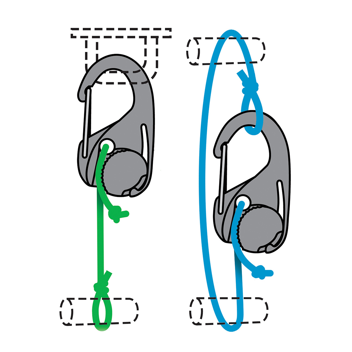 Nite Ize CamJam Cord Tightener 4 Pack