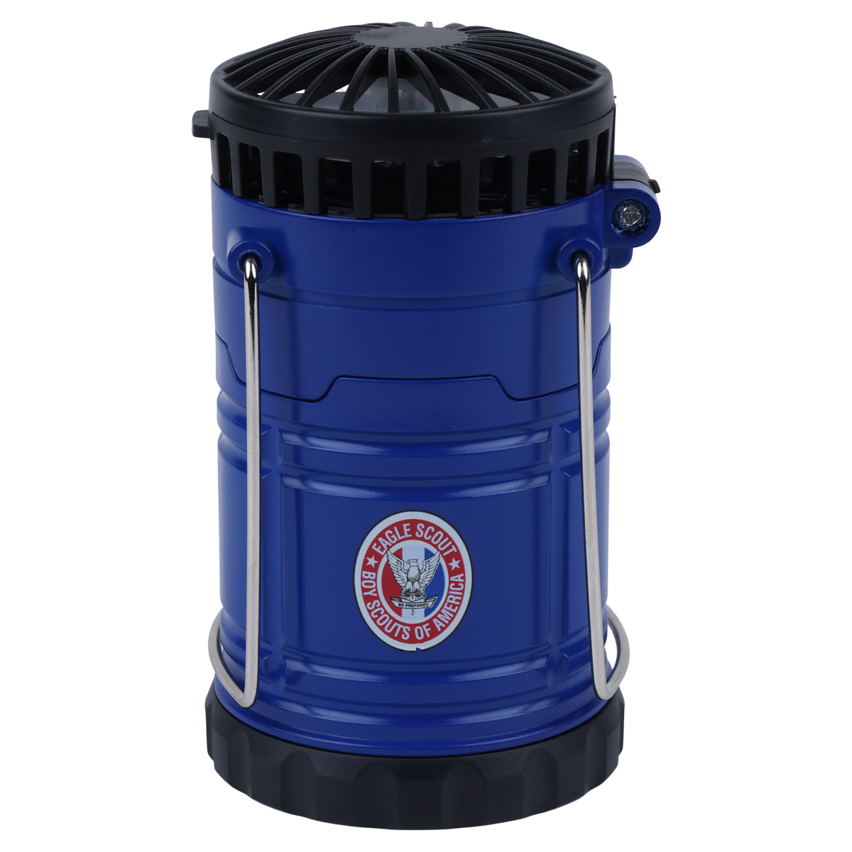 Eagle Scout Lantern with Flip-Top Fan, Blue