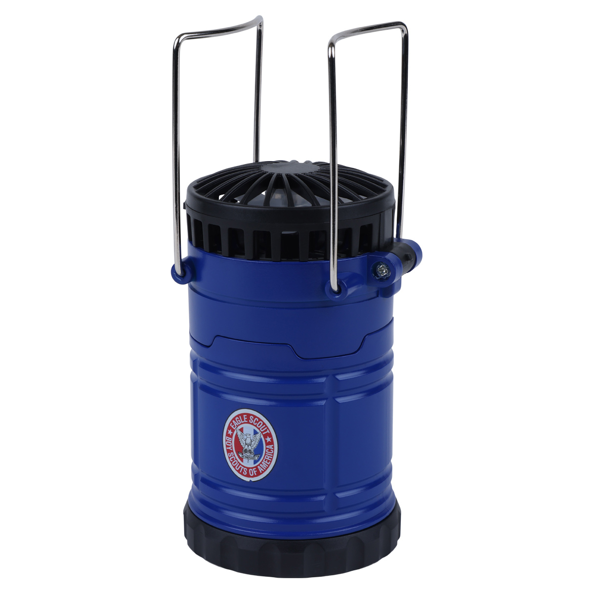 Eagle Scout Lantern with Flip-Top Fan, Blue