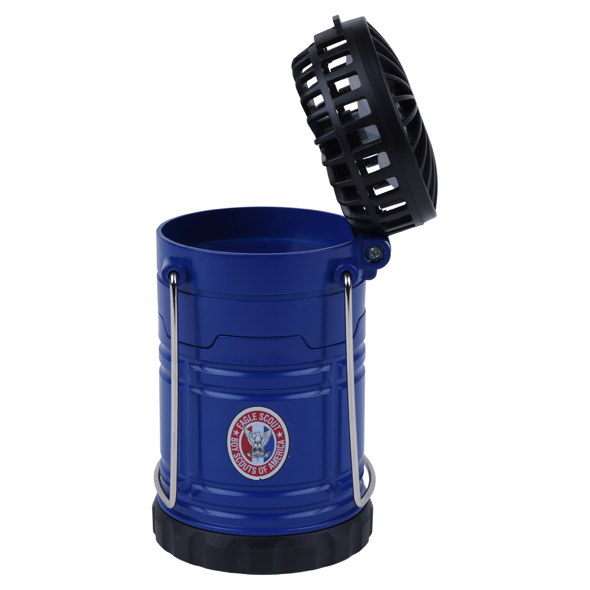 Eagle Scout Lantern with Flip-Top Fan, Blue