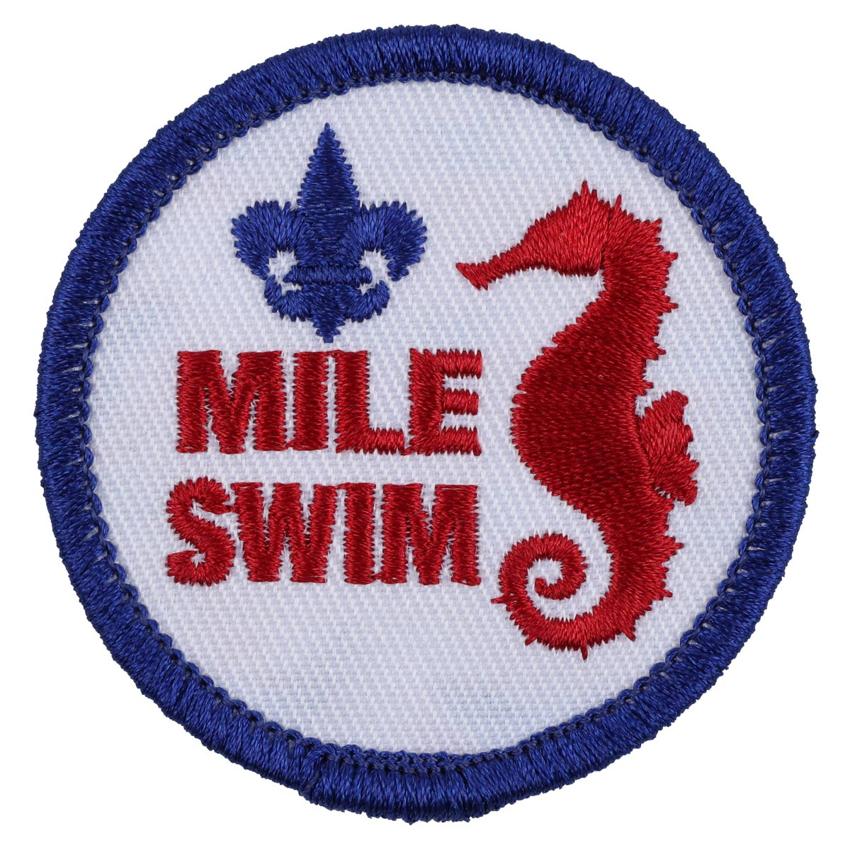Scouting America Mile Swim Emblem 1 Scouting America Mile Swim Emblem