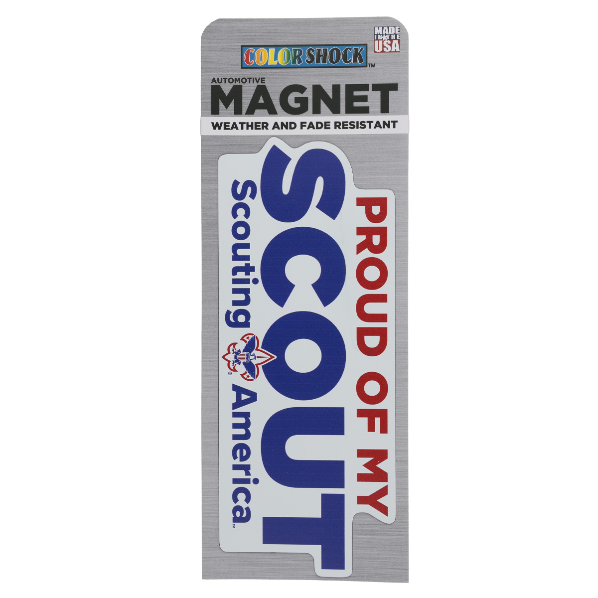 "Proud Of My Scout" Scouting America Car Magnet 3 "Proud Of My Scout" Scouting America Car Magnet