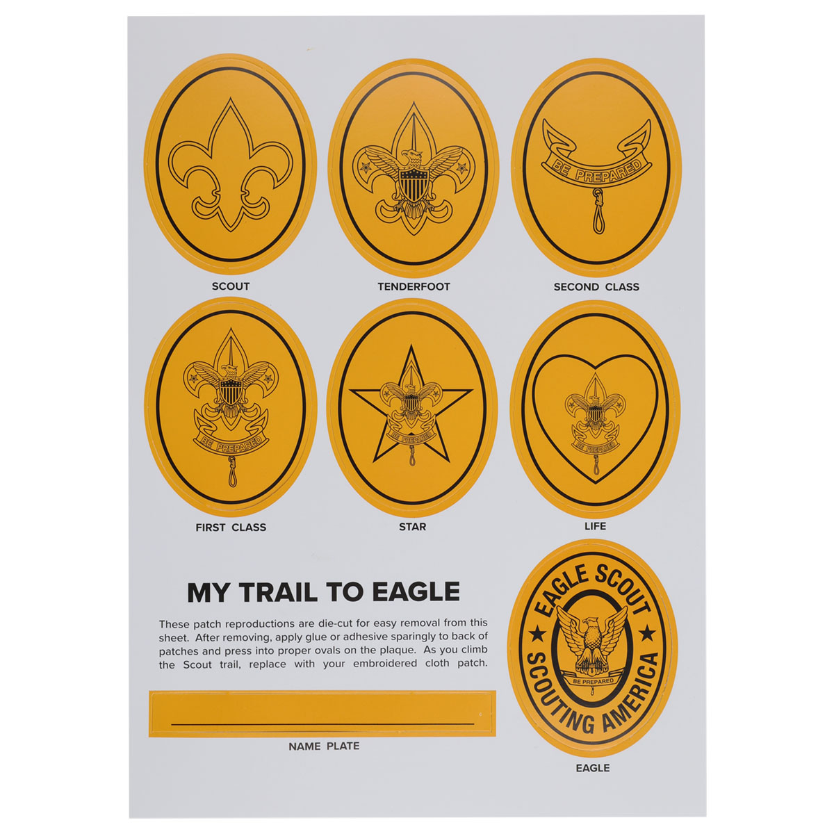 My Trail To Eagle Plaque 3 My Trail To Eagle Plaque