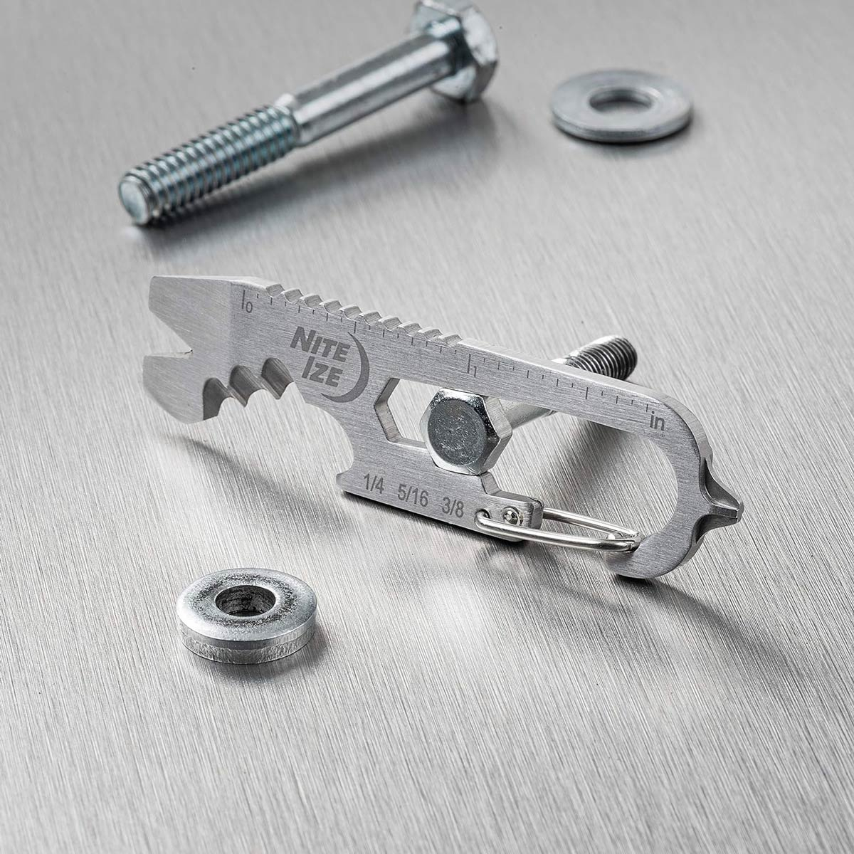 Nite Ize DoohicKey Key Tool Stainless Steel 4 Nite Ize DoohicKey Key Tool Stainless Steel