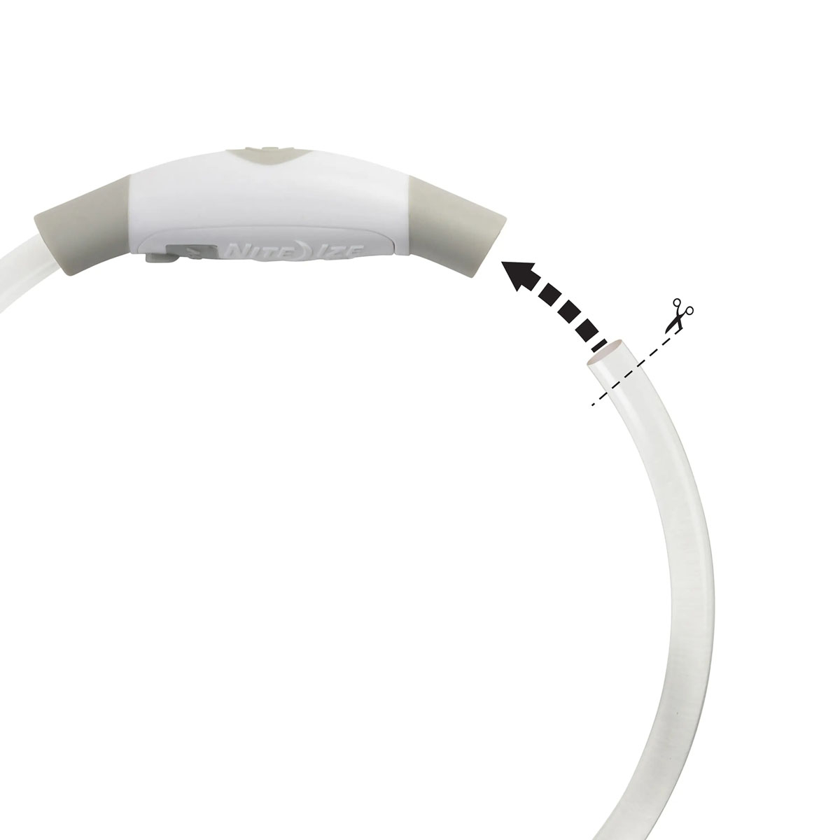 Nite Ize NiteMeow Rechargeable LED Safety NecklaceDisc-O Select