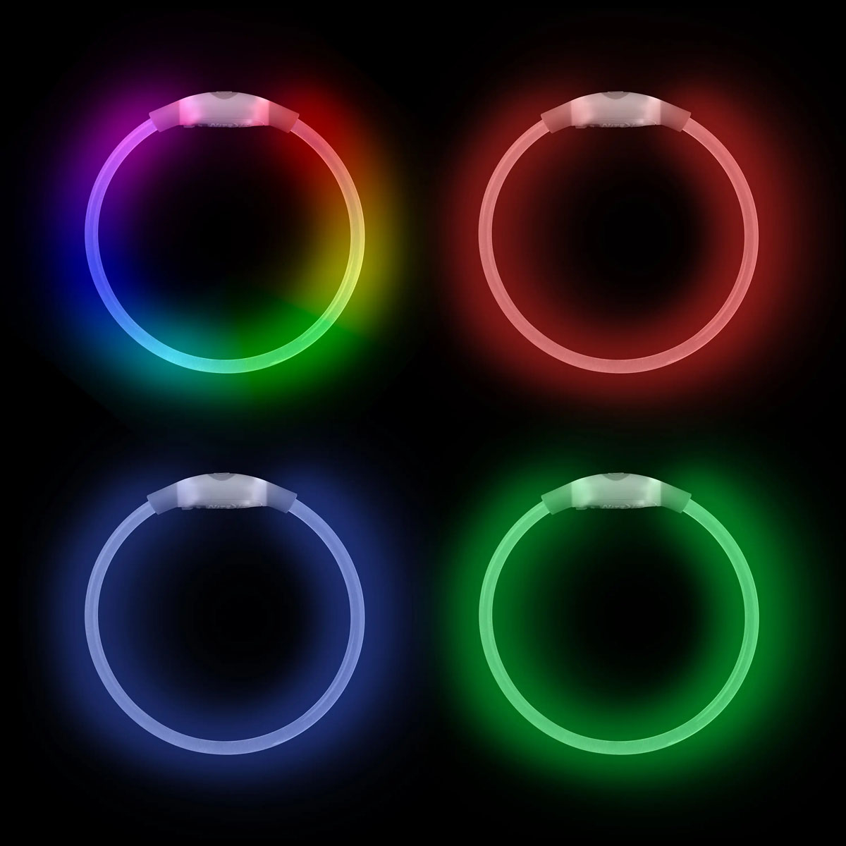 Nite Ize NiteMeow Rechargeable LED Safety NecklaceDisc-O Select