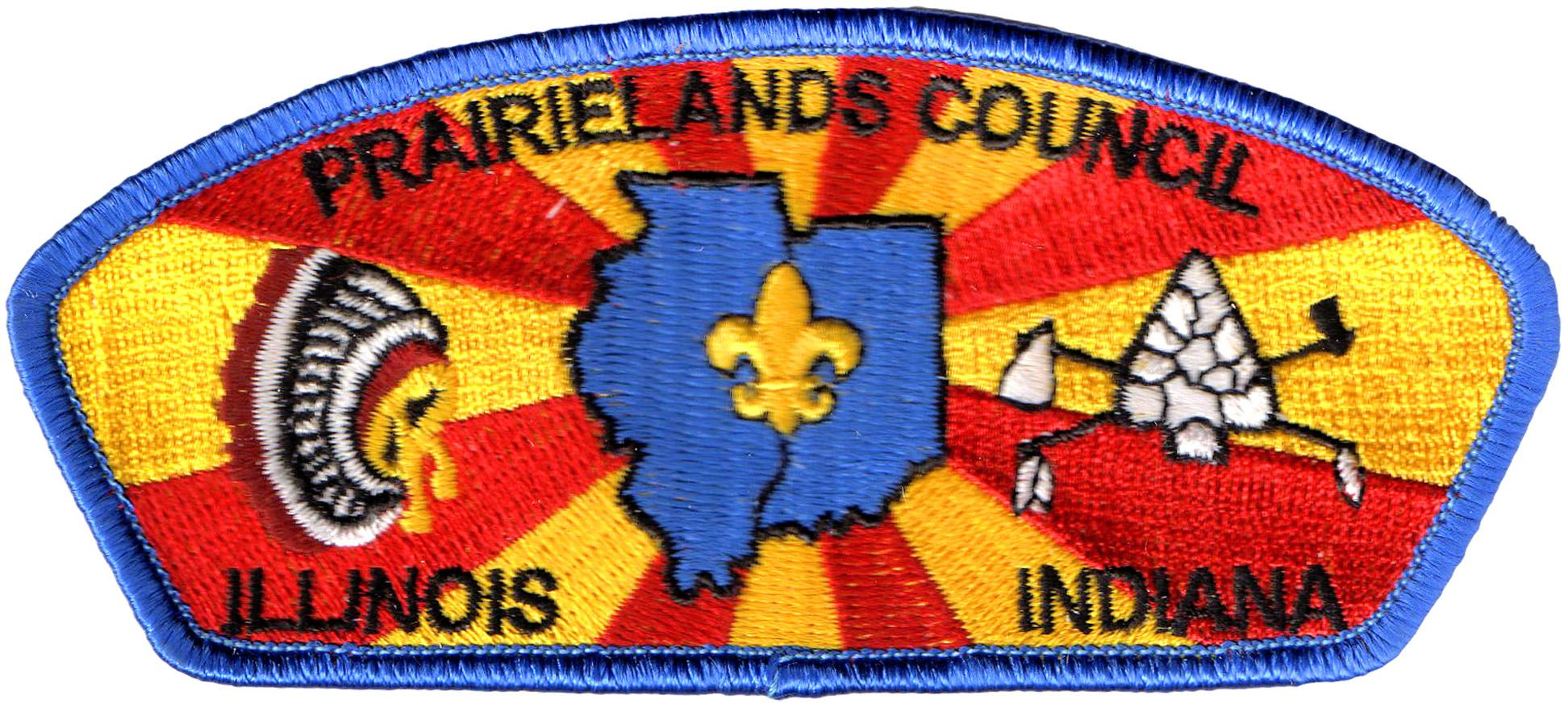 Prairielands Council Shoulder Patch 1 Prairielands Council Shoulder Patch