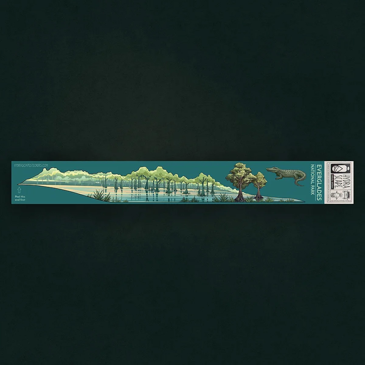 Hydrascape Everglades National Park Infinity Sticker