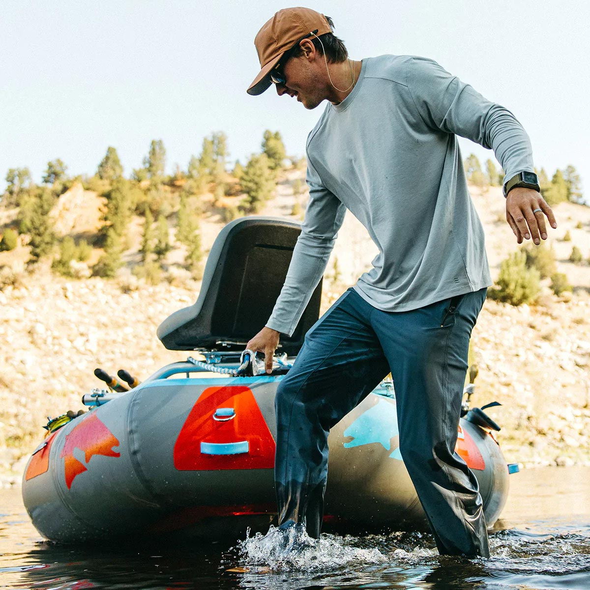 Free Fly Apparel Breeze Pant, Slate - Men's S-3XL 8 Free Fly Apparel Breeze Pant, Slate - Men's S-3XL