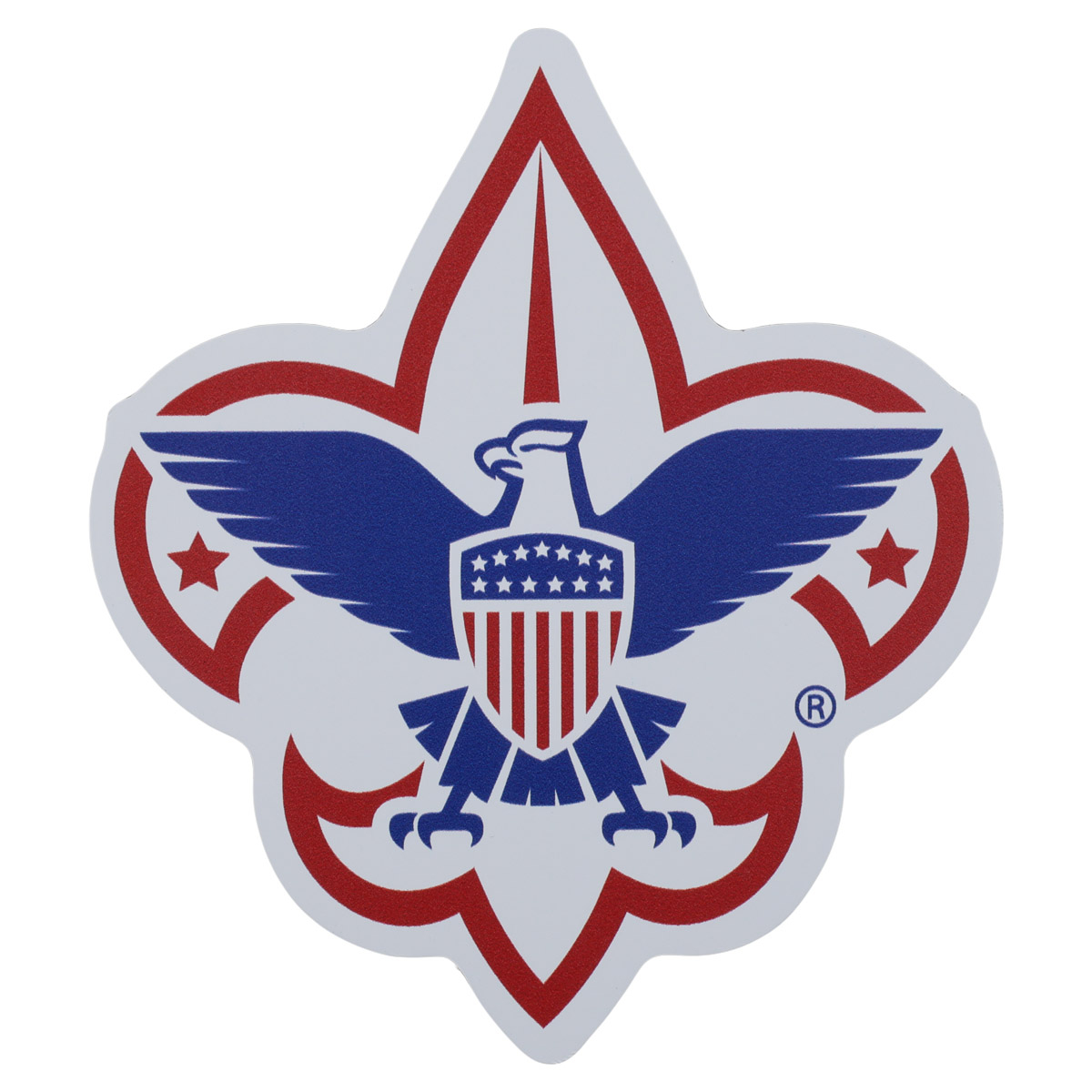 Scouting America Fleur De Lis Car Magnet