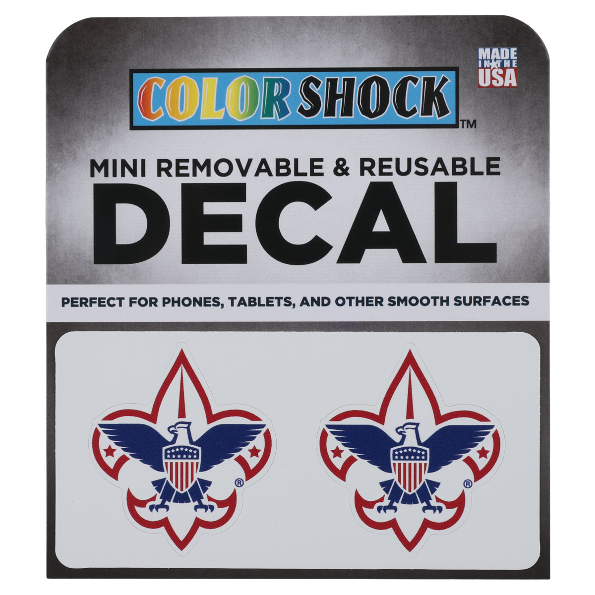 Scouting America Fleur De Lis Mini Removable & Reusable Decal 2 Scouting America Fleur De Lis Mini Removable & Reusable Decal