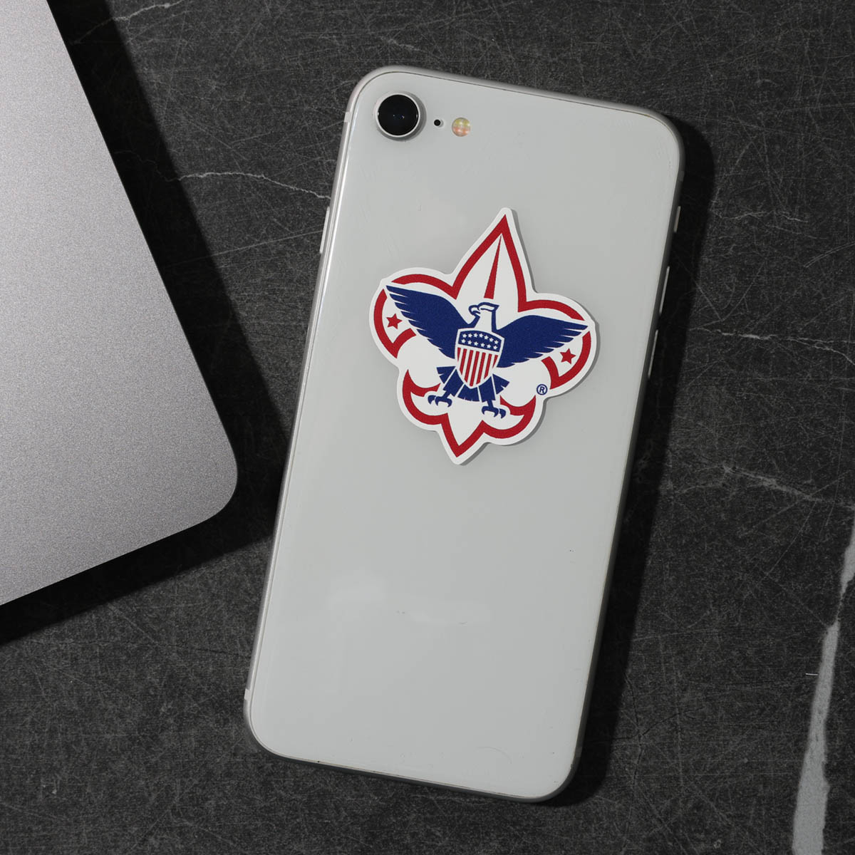 Scouting America Fleur De Lis Mini Removable & Reusable Decal 3 Scouting America Fleur De Lis Mini Removable & Reusable Decal