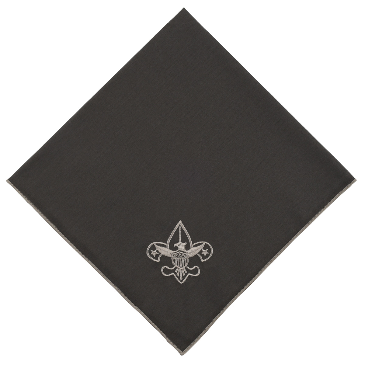 Scouting America Universal Emblem Embroidered Neckerchief Khaki/Green
