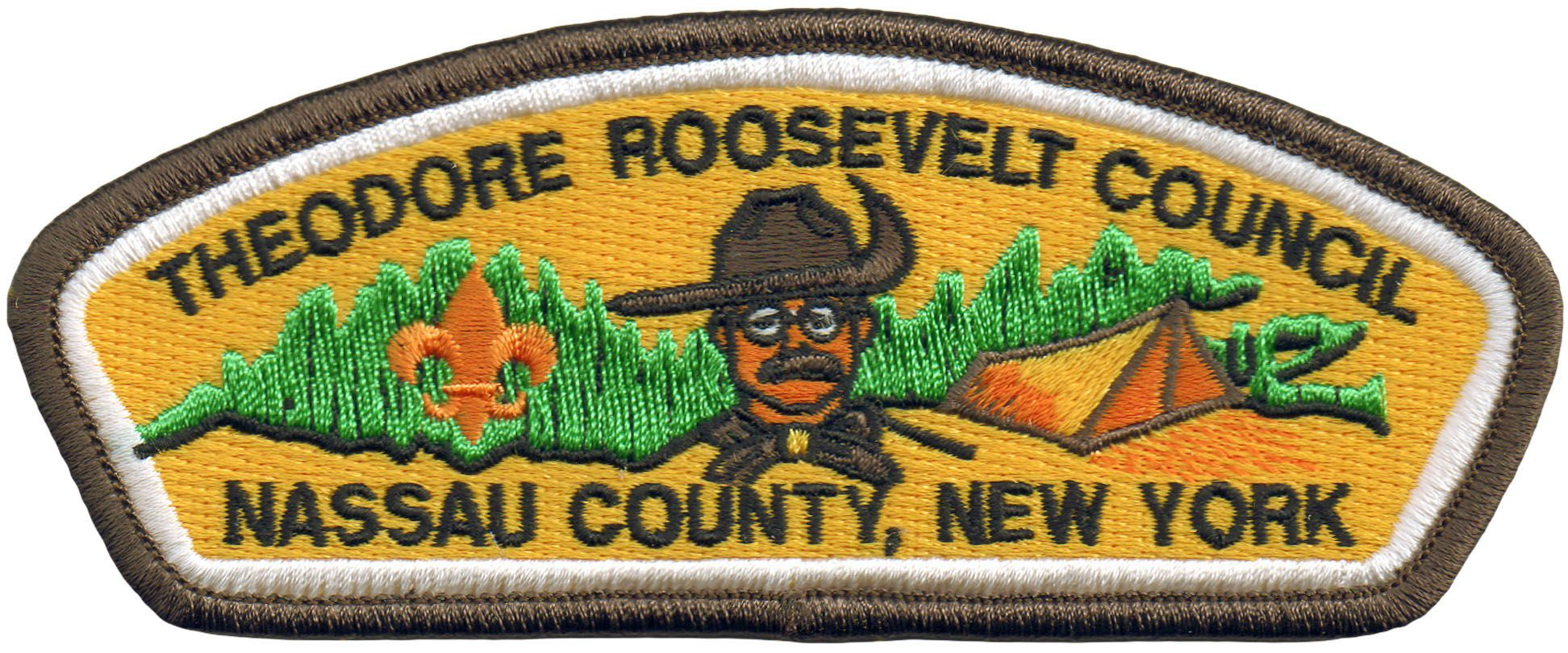 Theodore Roosevelt Council Shoulder Patch 1 Theodore Roosevelt Council Shoulder Patch