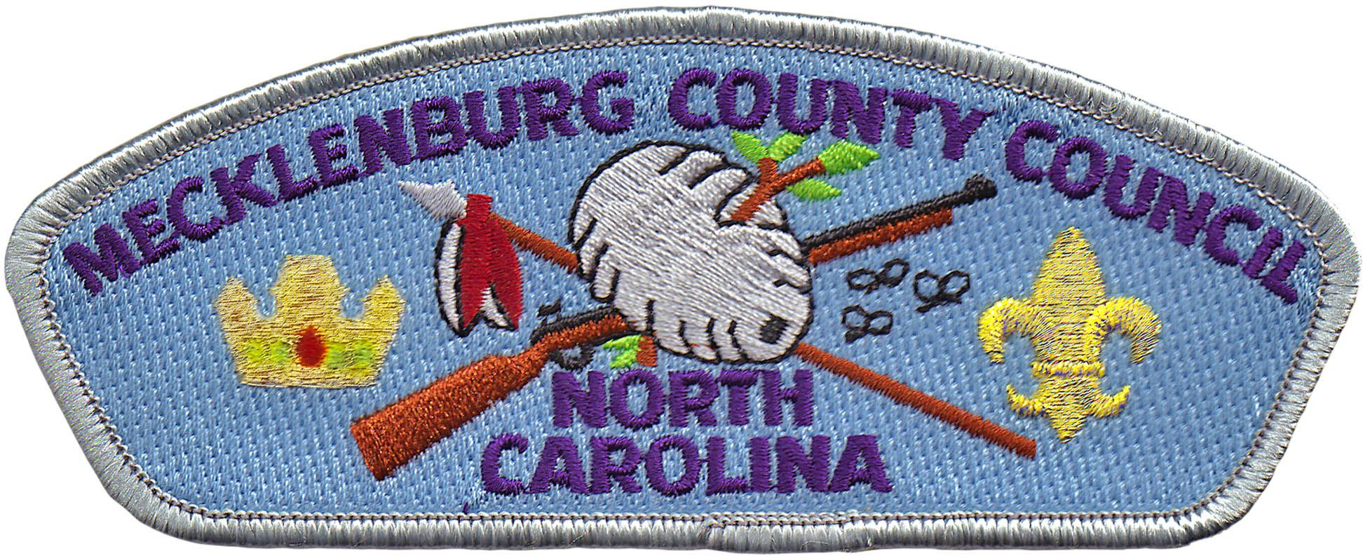 Mecklenburg County Council Shoulder Patch 1 Mecklenburg County Council Shoulder Patch