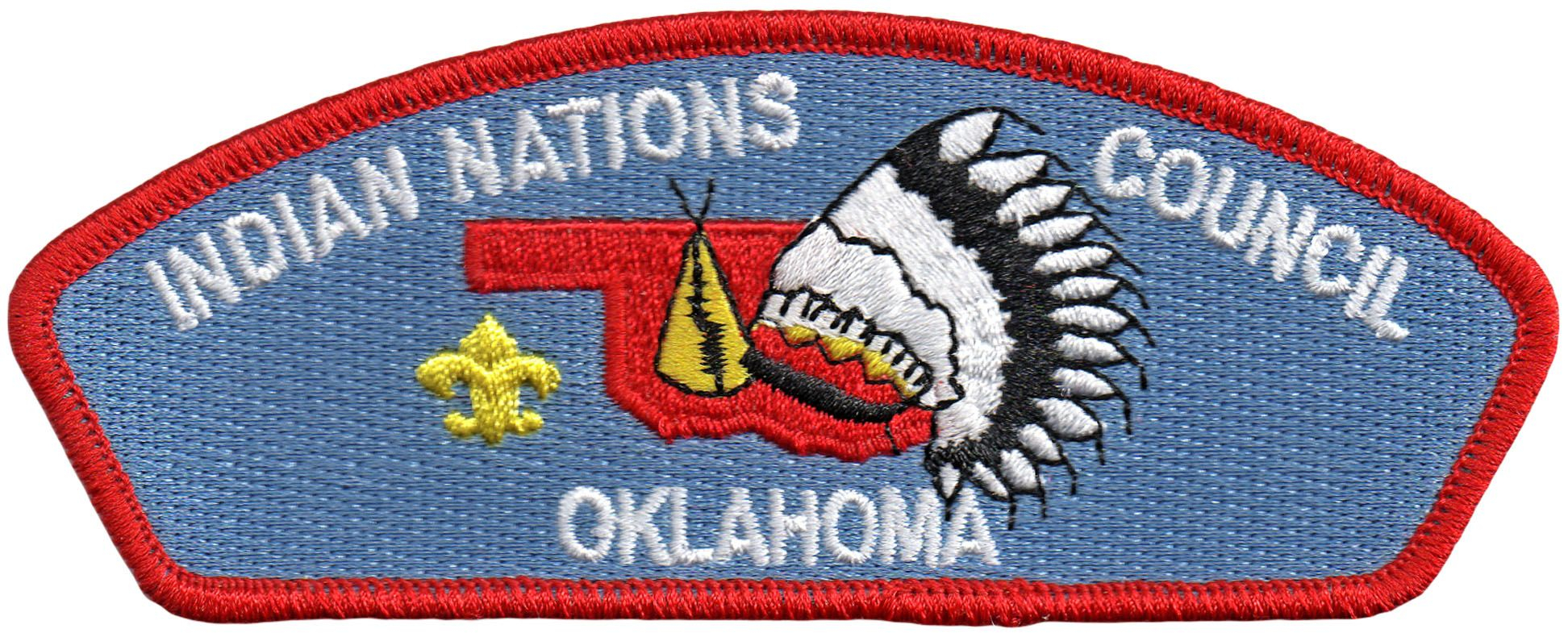 Indian Nations Council Shoulder Patch