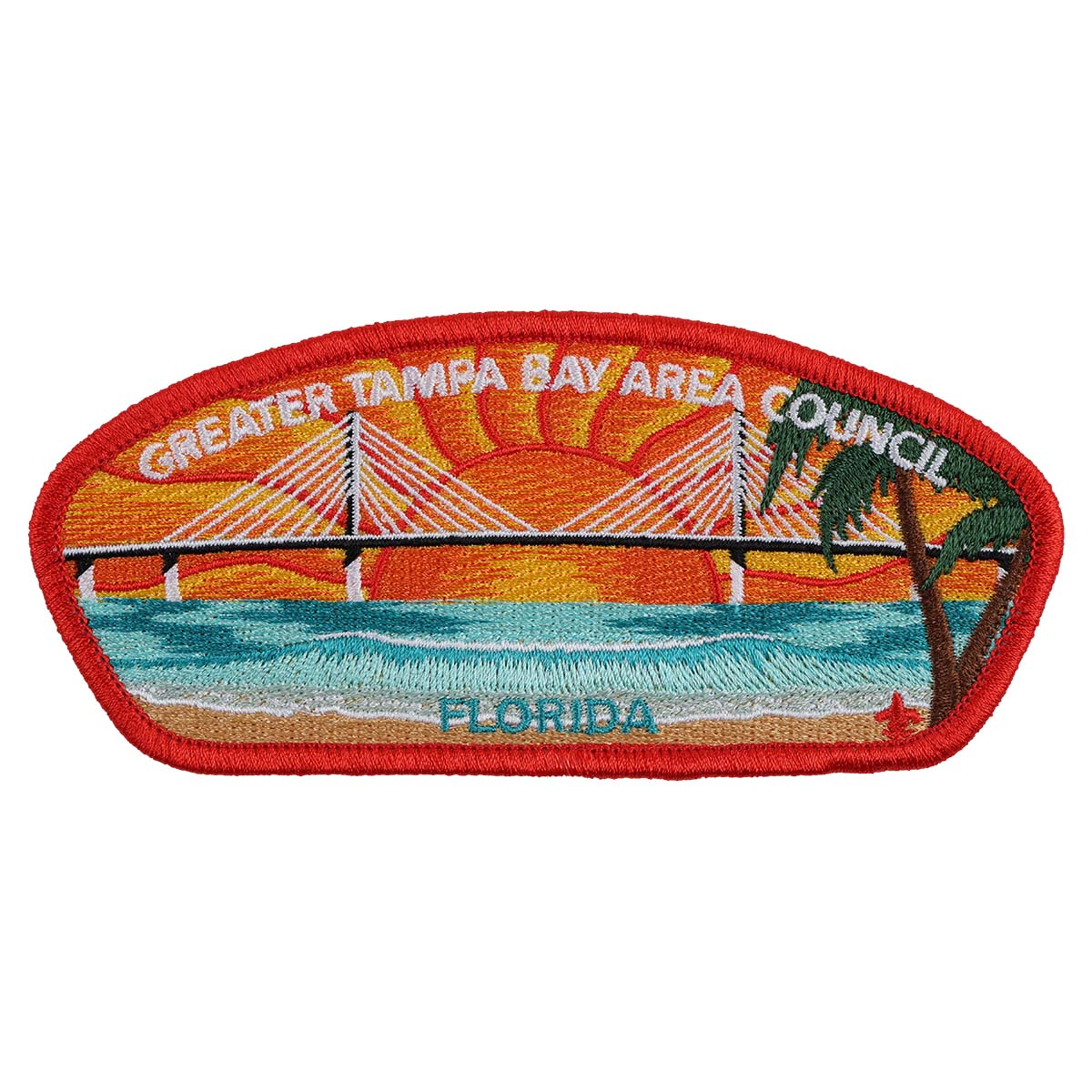 Greater Tampa Bay Area Council Shoulder Patch 1 Greater Tampa Bay Area Council Shoulder Patch