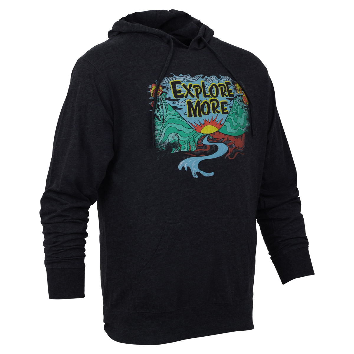 Explore More Hoodie, Charcoal