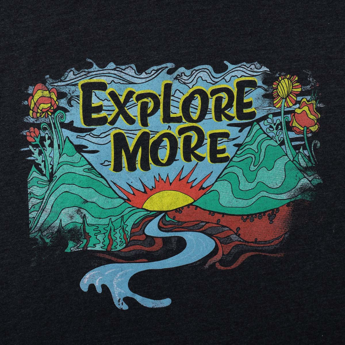 Explore More Hoodie, Charcoal