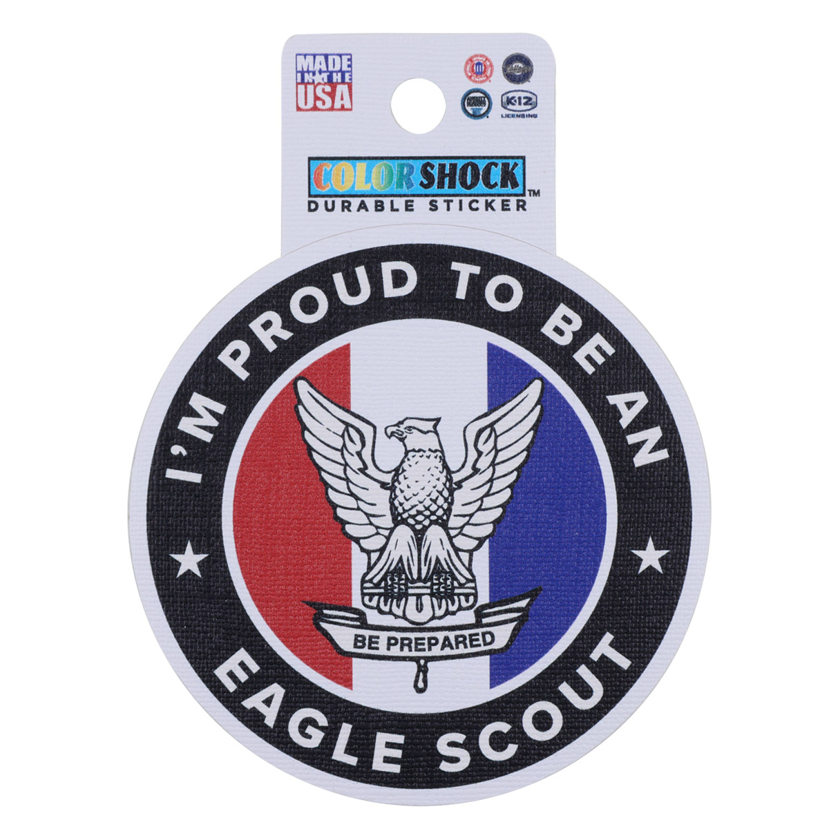 Proud to Be an Eagle Scout Sticker 1 Proud to Be an Eagle Scout Sticker
