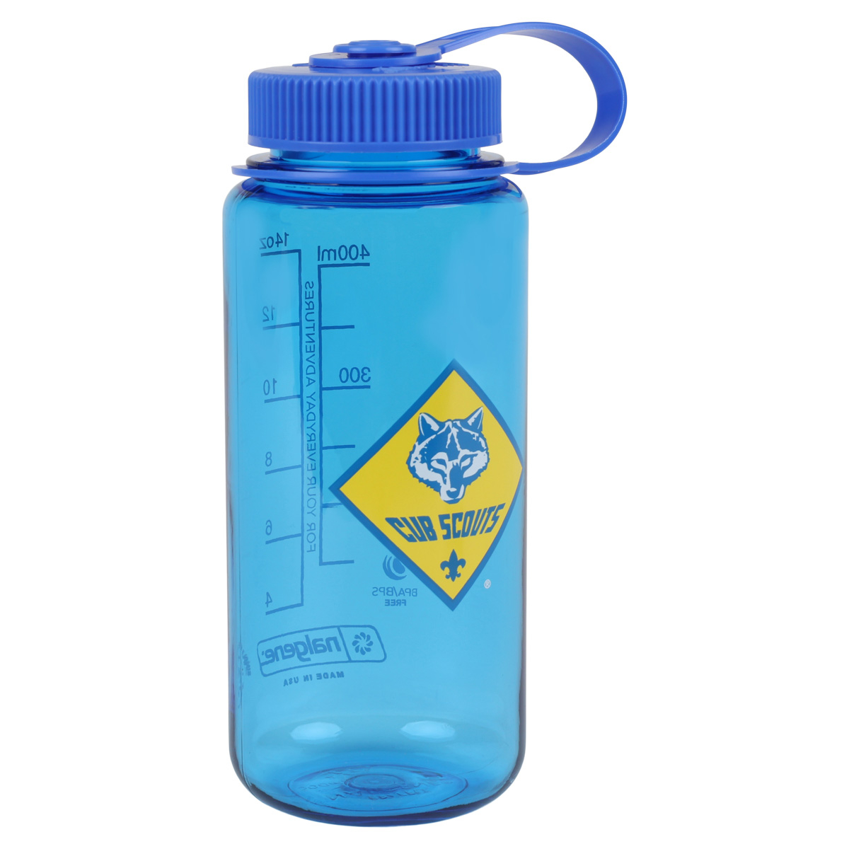 Nalgene Cub Scout Wide Mouth Sustain Water Bottle, 16 oz