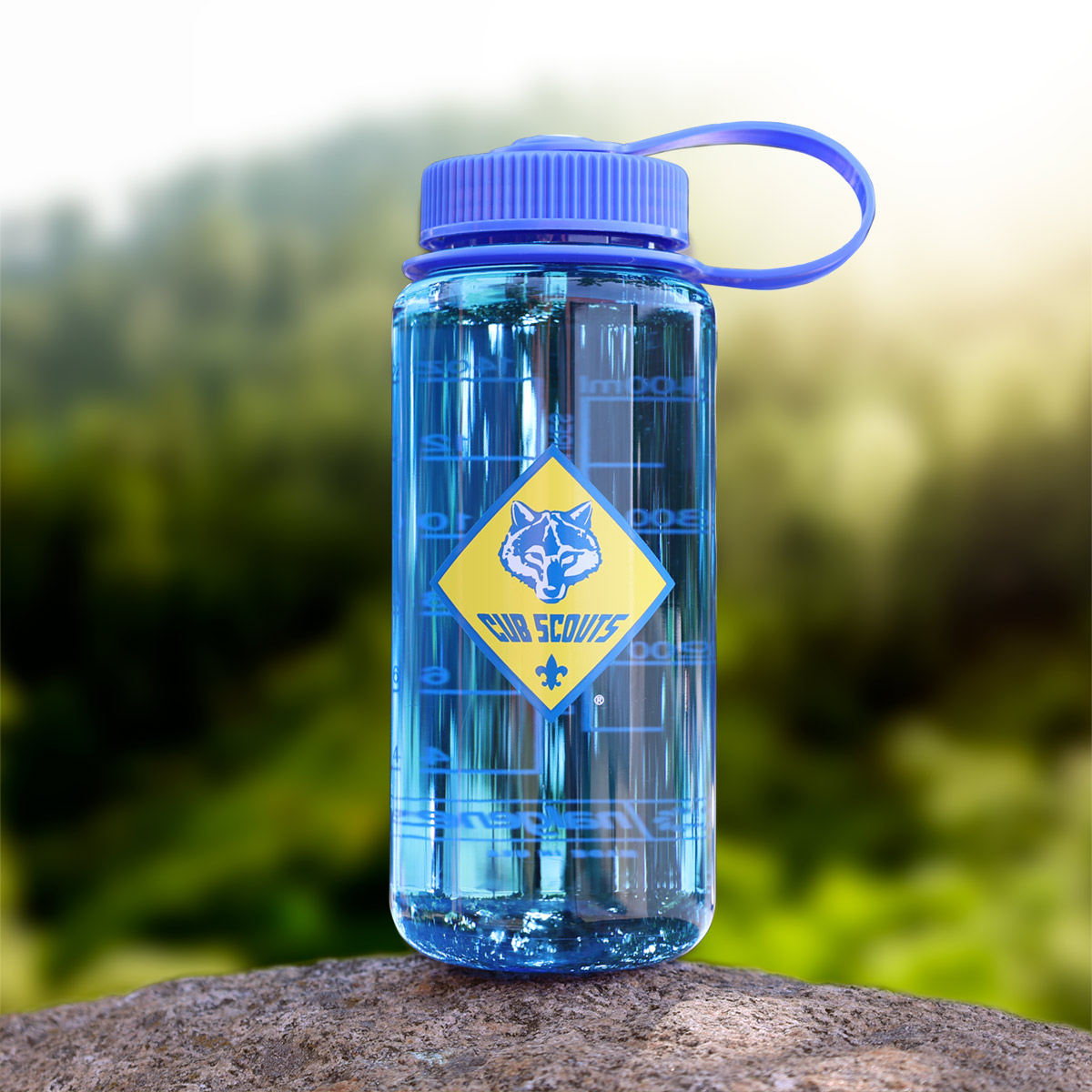 Nalgene Cub Scout Wide Mouth Sustain Water Bottle, 16 oz