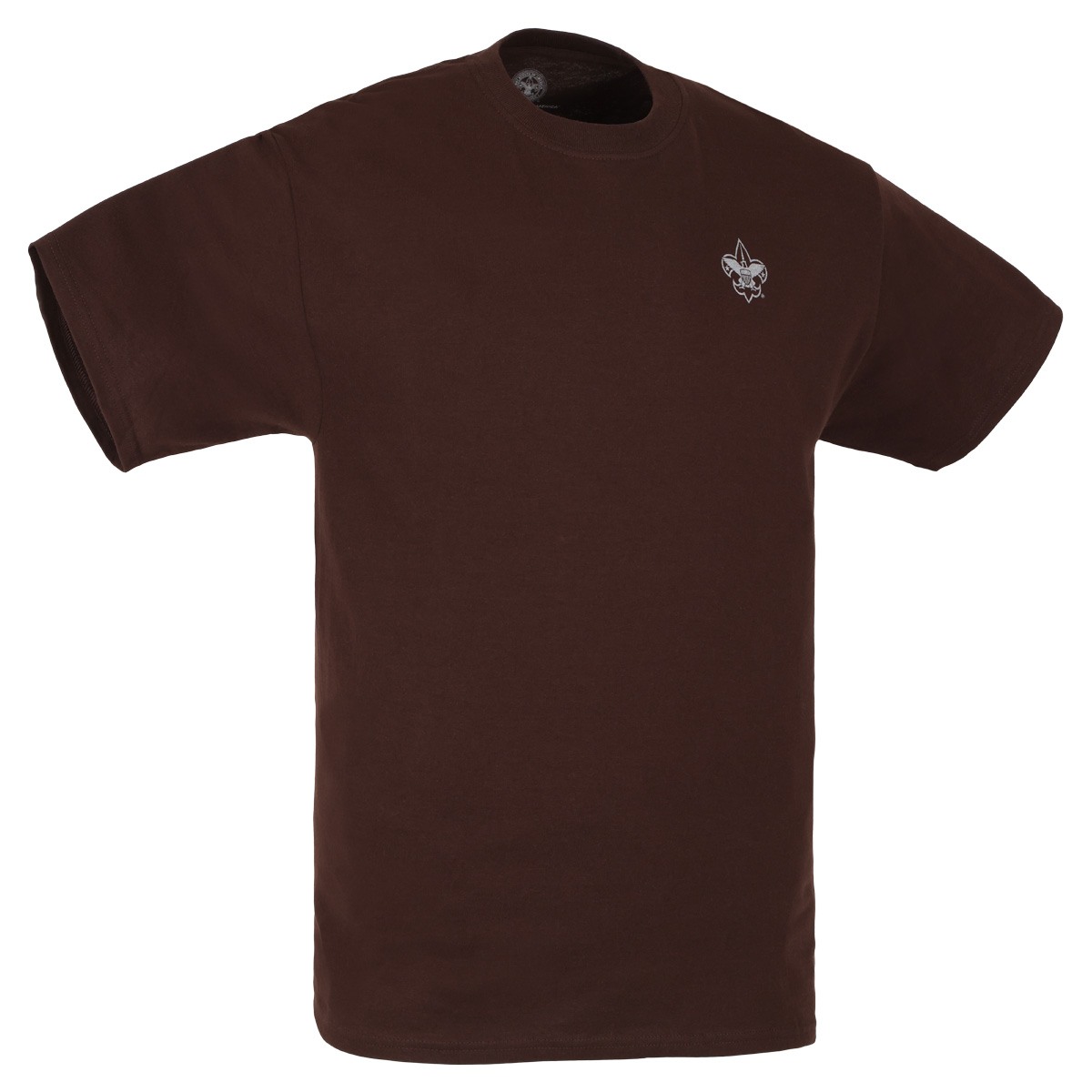 BSA Staple Crew Tee, Brown Heather - Men's S-3XL