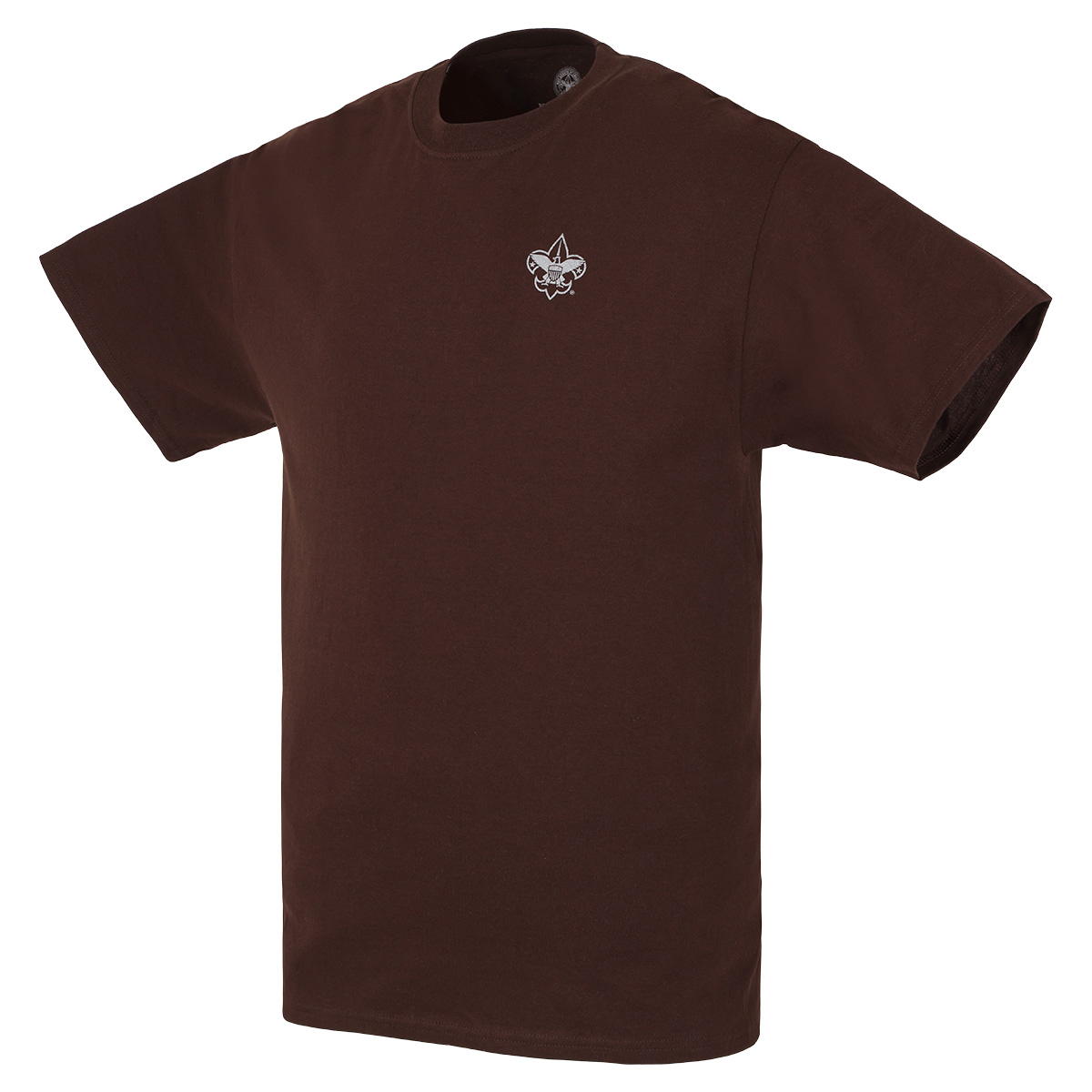 BSA Staple Crew Tee, Brown Heather - Men's S-3XL