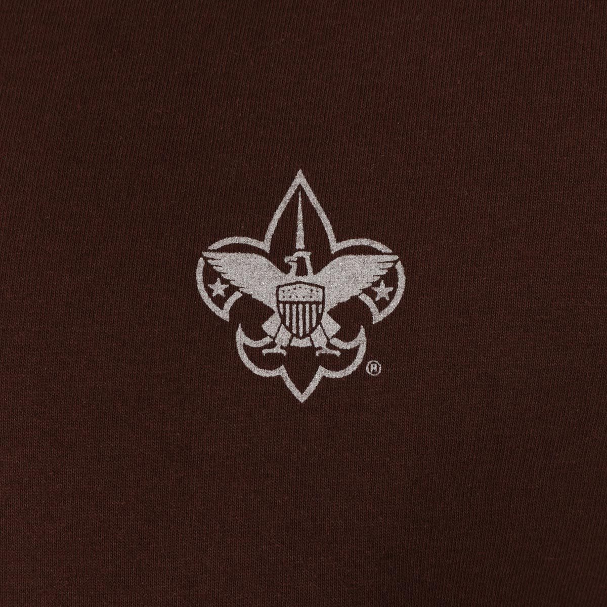 BSA Staple Crew Tee, Brown Heather - Men's S-3XL