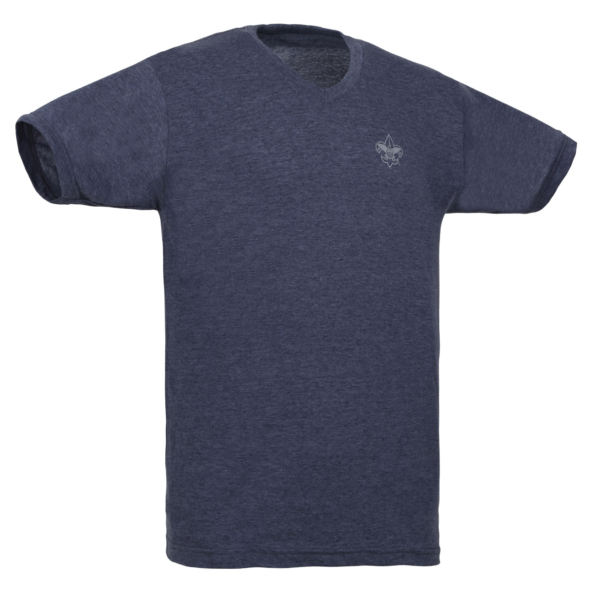 BSA Staple V-neck Tee, Heather Navy S-3XL | Scouting America 10 BSA Staple V-neck Tee, Heather Navy S-3XL | Scouting America