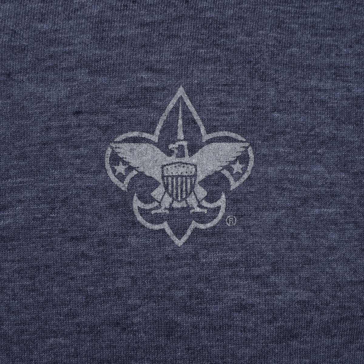 BSA Staple V-neck Tee, Heather Navy S-3XL | Scouting America 5 BSA Staple V-neck Tee, Heather Navy S-3XL | Scouting America