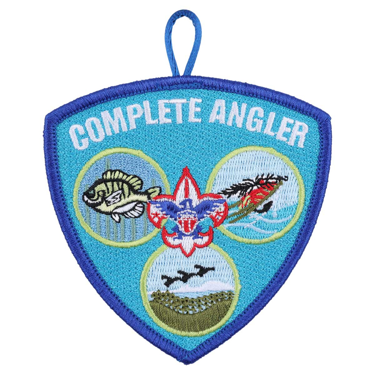 Scouts BSA Complete Angler Emblem 1 Scouts BSA Complete Angler Emblem