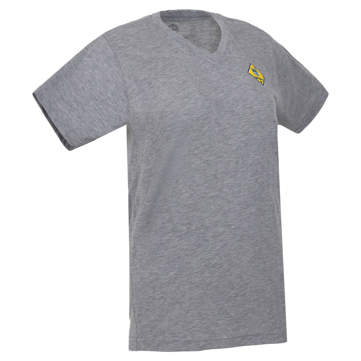 Cub Scout V-neck Tee, Heather Gray - Ladies S-2XL